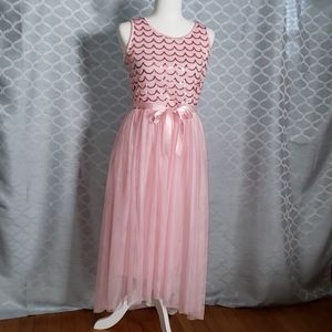 Girl's high-low Spring dress